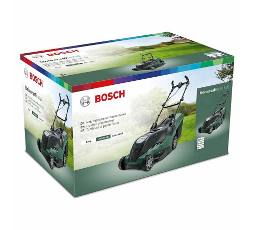 Электрическая газонокосилка Bosch UniversalRotak 650