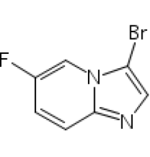 3-бром-6-фторимидазо[1,2-a]пиридин, 97%, Acros Organics, 5г