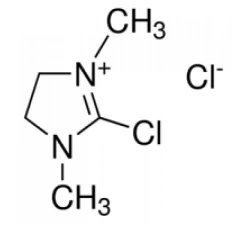 2-хлор-1,3-диметилимидазолиниум хлорид, 90%, Acros Organics, 5г