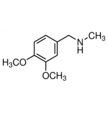 3,4-диметокси-N-метилбензиламин, 97%, Acros Organics, 5г