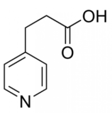 3-(4-пиридил)пропановая кислота, 95%, Acros Organics, 1г