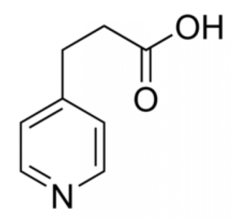 3-(4-пиридил)пропановая кислота, 95%, Acros Organics, 1г