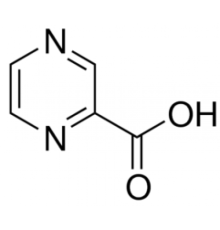 2-пиразинкарбоновая кислота, 99%, Acros Organics, 100г