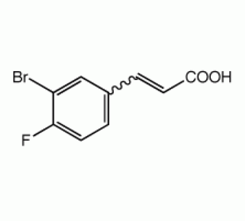 3-Бром-4-фторкоричная кислоту, 98%, Alfa Aesar, 5 г
