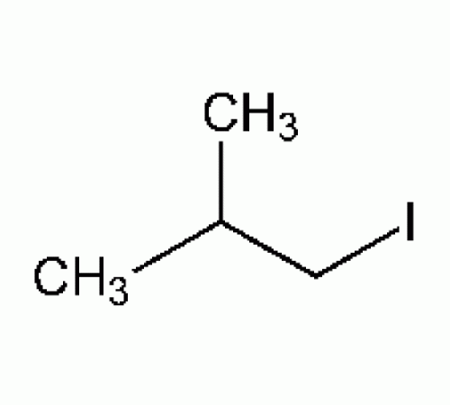 1-йод-2-метилпропан, 98%, удар. с медью, Альфа Эсар, 25г