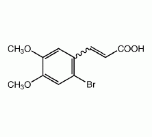 2-Бром-4,5-диметоксикоричную кислоту, 97%, Alfa Aesar, 100 г