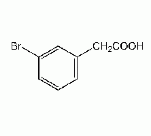 3-бромфенилуксусной кислоты, 98 +%, Alfa Aesar, 5 г