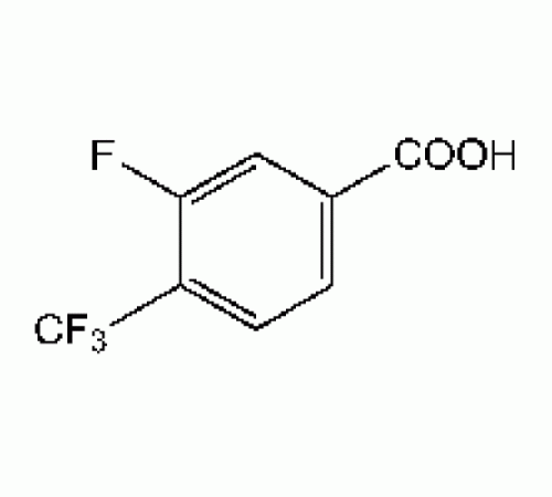 3-Фтор-4- (трифторметил) бензойную кислоту, 97 +%, Alfa Aesar, 1г