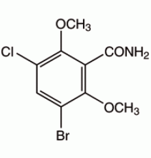 3-Бром-5-хлор-2, 6-диметоксибензамид, 97%, Alfa Aesar, 5 г