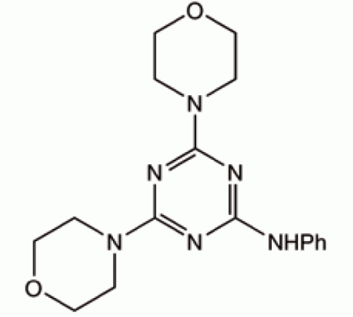 2-анилино-4,6-ди (4-морфолинил) -1,3,5-триазин, 97%, Alfa Aesar, 1г