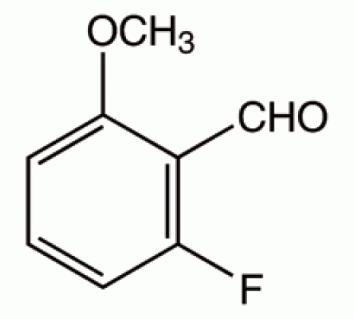 2-фтор-6-метоксибензальдегид, 98%, Acros Organics, 1г