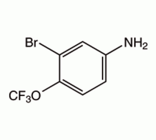 3-Бром-4- (трифторметокси) анилин, 97%, Alfa Aesar, 1г