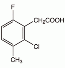 2-Хлор-6-фтор-3-метилфенилуксусна кислота, 97%, Alfa Aesar, 250 мг
