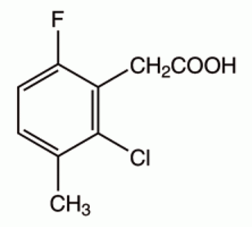 2-Хлор-6-фтор-3-метилфенилуксусна кислота, 97%, Alfa Aesar, 250 мг