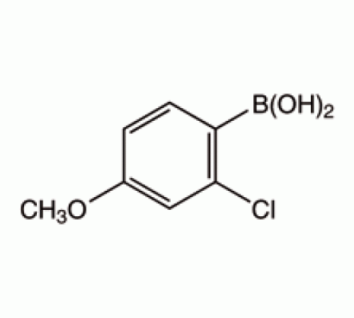 2-Хлор-4-метоксибензолбороновая кислота, 95%, Alfa Aesar, 1 г