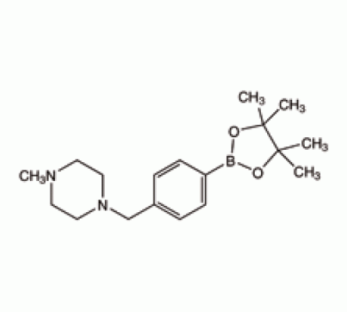 4 - (4-метил-1-пиперазинилметил) бензолбороновой пинакон кислоты, 95%, Alfa Aesar, 1г