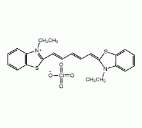 3,3 '-Диэтилтиадикарбоцианин перхлорат, 96%, Alfa Aesar, 250 мг