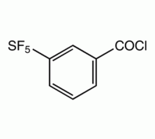 3 - (Pentafluorothio) бензоилхлорида, 97%, Alfa Aesar, 1 г