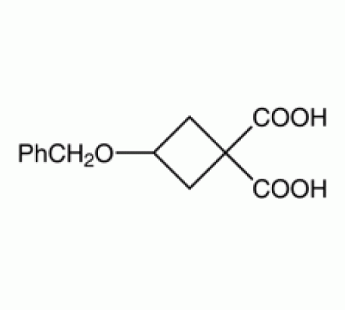 3-Бензилоксициклобутан-1, 1-дикарбоновой кислоты, 95%, Alfa Aesar, 1г