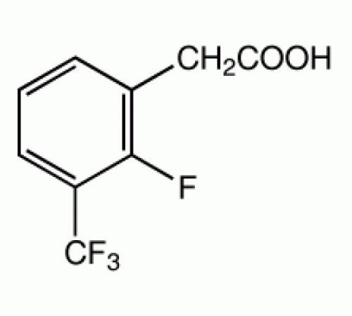 2-Фтор-3- (трифторметил) фенилуксусной кислоты, 98%, Alfa Aesar, 1г
