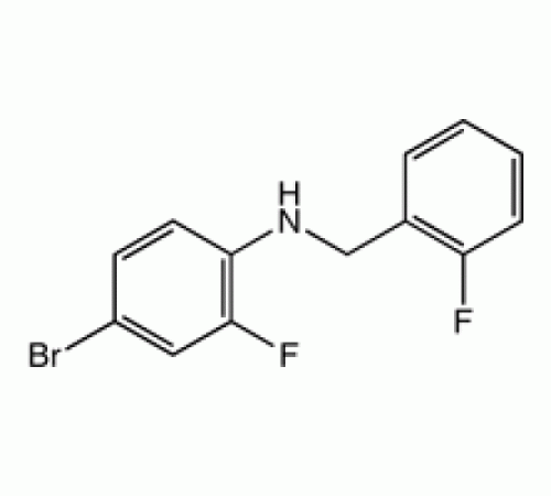 2-Фтор-4-бром-N- (2-фторбензил) анилин, 97%, Alfa Aesar, 250 мг