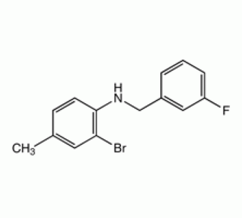 2-Бром-N- (3-фторбензил) -4-метиланилина, 97%, Alfa Aesar, 1 г
