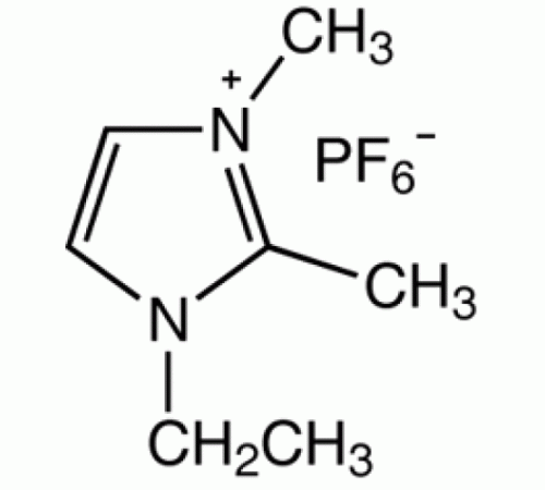 1-Этил-2, 3-диметилимидазолий гексафторфосфат, 98%, Alfa Aesar, 50 г