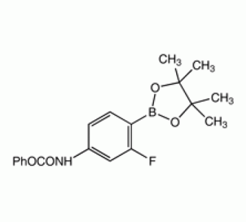 2-Фтор-4- (феноксикарбониламино) бензолбороновой пинакон кислоты, 96%, Alfa Aesar, 1г