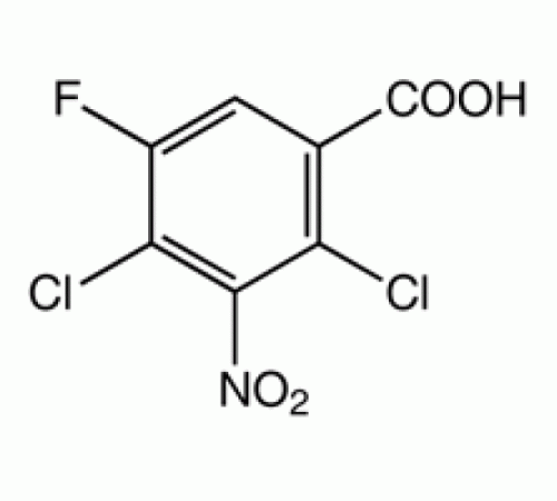 2,4-Дихлор-5-фтор-3-нитробензойной кислоты, 97%, Alfa Aesar, 25 г