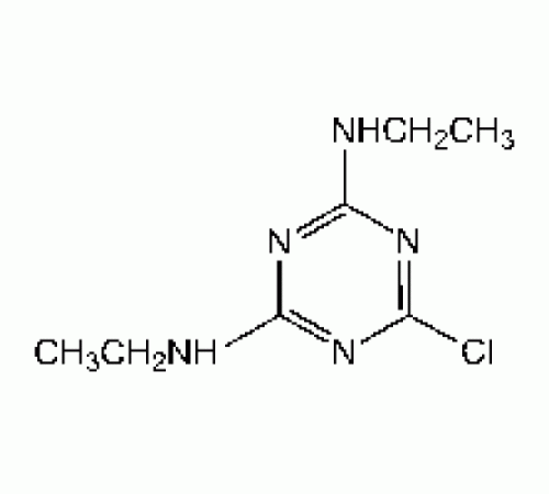 2-Хлор-4,6-бис (этиламино) -1,3,5-триазин, 96%, Alfa Aesar, 25 г