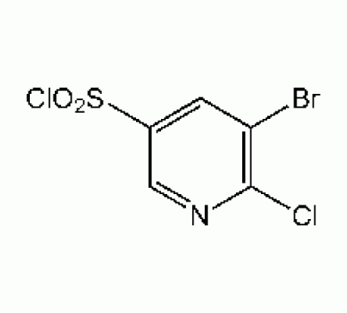 3-Бром-2-хлорпиридин-5-сульфонилхлорида, 96%, Alfa Aesar, 1 г