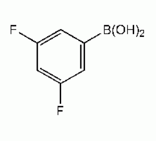 3,5-Дифторбензолбороновая кислота, 97 +%, Alfa Aesar, 1 г