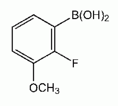 2-Фтор-3-метоксибензолбороновая кислота, 97%, Alfa Aesar, 1 г