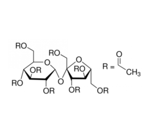 Сахароза октаацетат, 98%, Acros Organics, 1кг