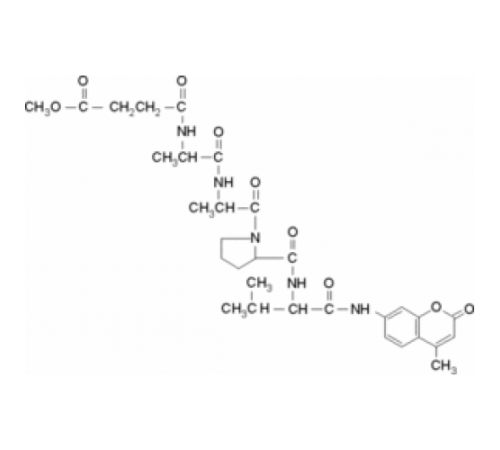 Субстрат эластазы N-метоксисукцинил-Ala-Ala-Pro-Val-7-амидо-4-метилкумарин Sigma M9771