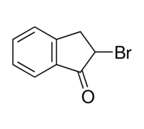 2-Бром-1-инданона, тек. 85%, Alfa Aesar, 5 г