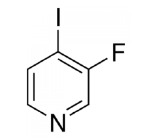 3-фтор-4-йодпиридин, 97%, Acros Organics, 1г