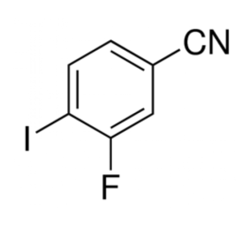 3-фтор-4-йодбензонитрил, 97%, Alfa Aesar, 1 г