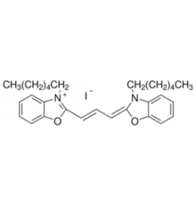 3,3 '-ди-н-гексилоксакарбоцианин йодид, 98%, Alfa Aesar, 250 мг