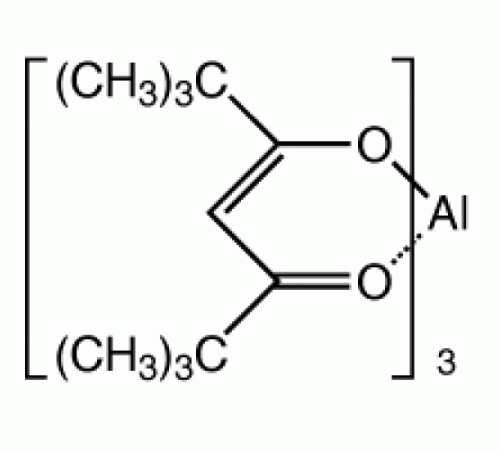 Трис (2,2,6,6-тетраметил-3,5-гептандионато) алюминий (III), 99%, Alfa Aesar, 10 г