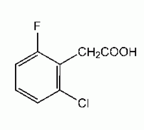 2-Хлор-6-фторфенилуксусной кислоты, 98%, Alfa Aesar, 100 г