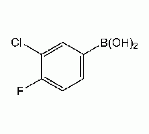 3-Хлор-4-фторбензолбороновая кислота, 98%, Alfa Aesar, 5 г