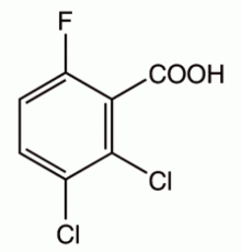 2,3-дихлор-6-фторбензойной кислоты, 97%, Alfa Aesar, 25 г