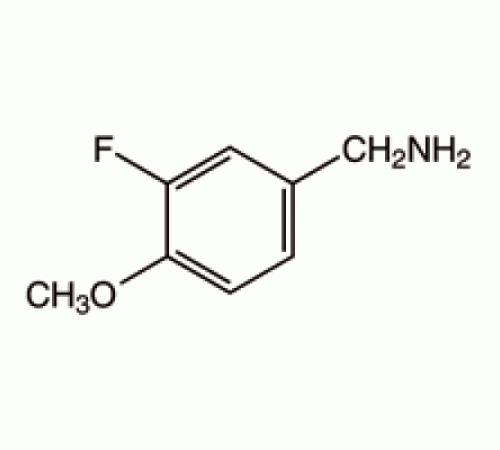 3-фтор-4-метоксибензиламин, 97%, Alfa Aesar, 1г
