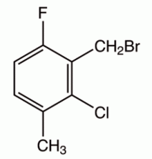 2-Хлор-6-фтор-3-метилбензилбромид, 97%, Alfa Aesar, 1 г