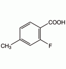 2-Фтор-4-метилбензойной кислоты, 97%, Alfa Aesar, 1г
