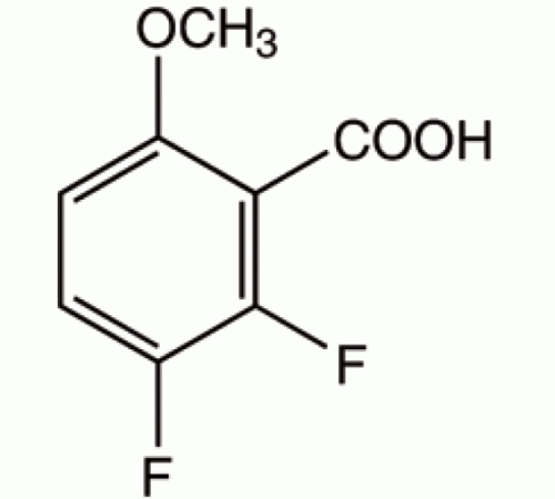 2,3-дифтор-6-метоксибензойной кислоты, 97%, Alfa Aesar, 10 г