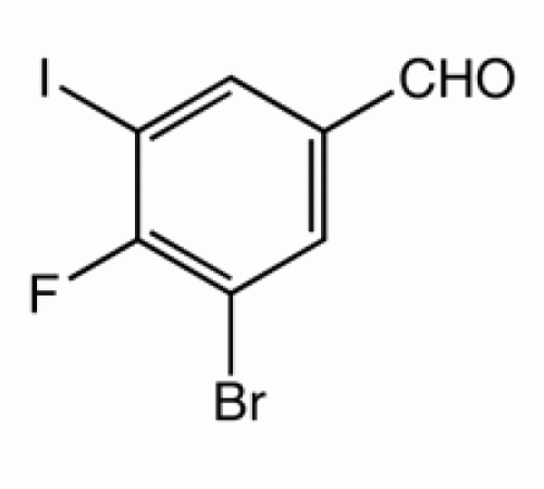 3-Бром-4-фтор-5-йодбензальдегида, 97%, Alfa Aesar, 250 мг