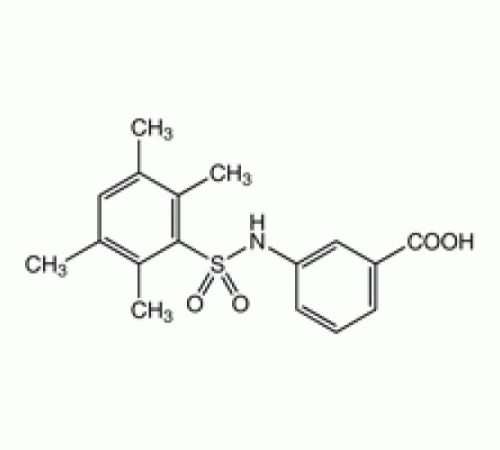 3 - (2,3,5,6-Тетраметилфенилсульфониламино) бензойной кислоты, 96%, Alfa Aesar, 250 мг