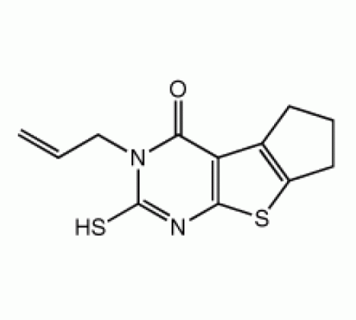 3-аллил-2-меркапто-3, 5,6,7-тетрагидро-4H-циклопента [4,5] тиено [2,3-D] пиримидин-4-он, 96%, Alfa Aesar, 1г